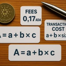 Параметры сети Cardano: комиссии, minUTxO и расчёт стоимости транзакций Параметры сети Cardano: комиссии, minUTxO и расчёт стоимости транзакций