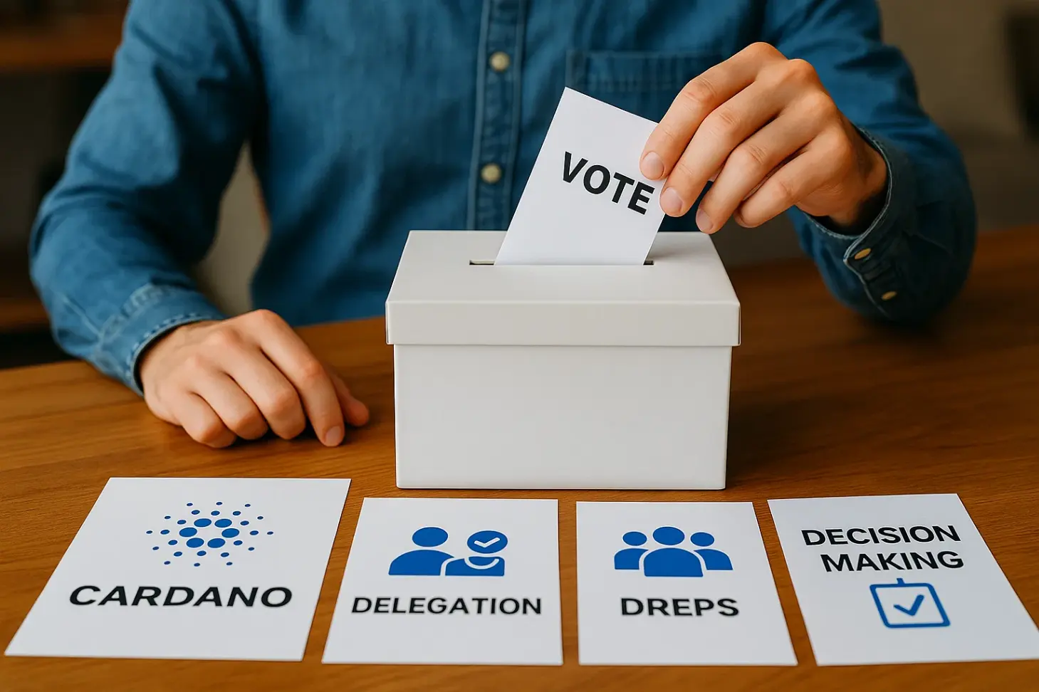 Как голосовать в Cardano: делегирование, dReps и принятие решений Как голосовать в Cardano: делегирование, dReps и принятие решений